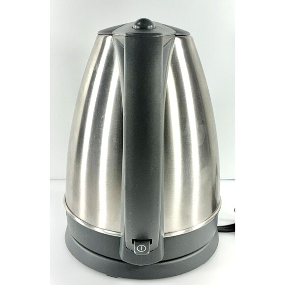 Toastess DLJK-459 Silver 1.8 qts Cordless Electric Kettle with Power Base Tested - Picture 4 of 11